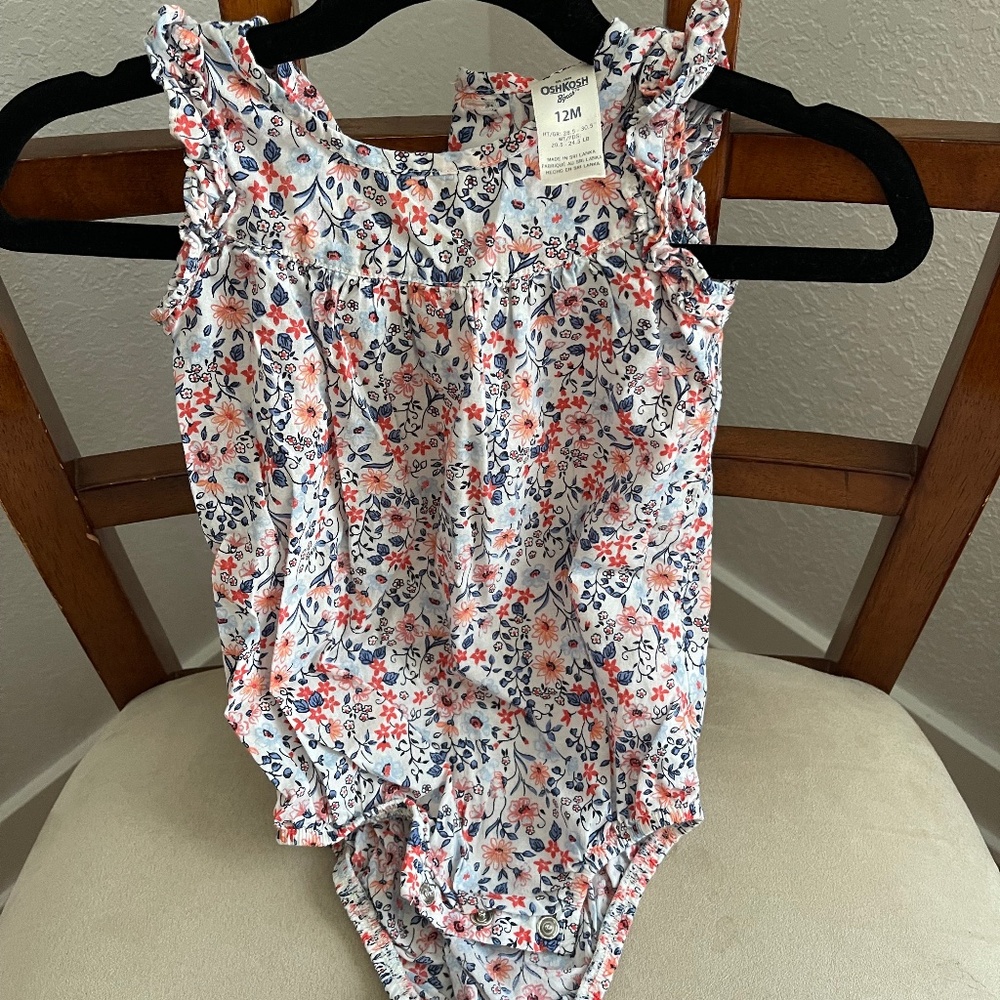 Flower onesie